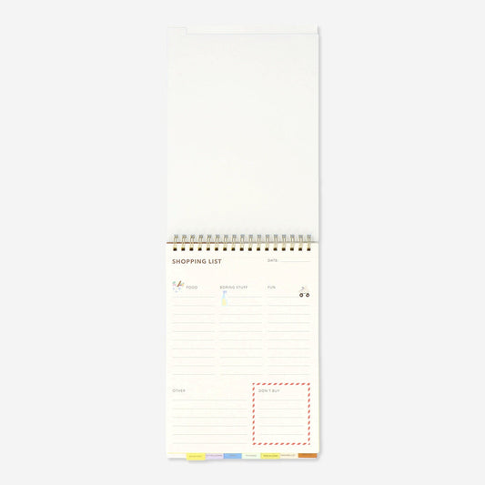 Notepad with to-do lists